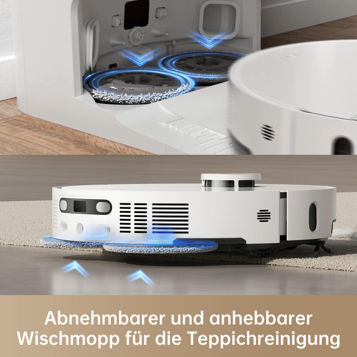 Dreame Dreame X40 Ultra Complete Saugroboter mit Wischfunktion, 12.000 Pa
