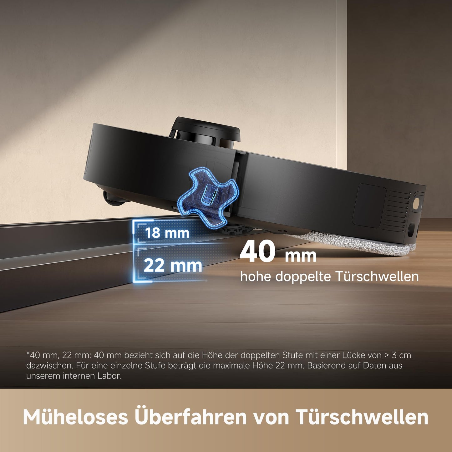 Dreame Dreame L40s Pro Ultra Saugroboter mit Wischfunktion, 19.000 Pa