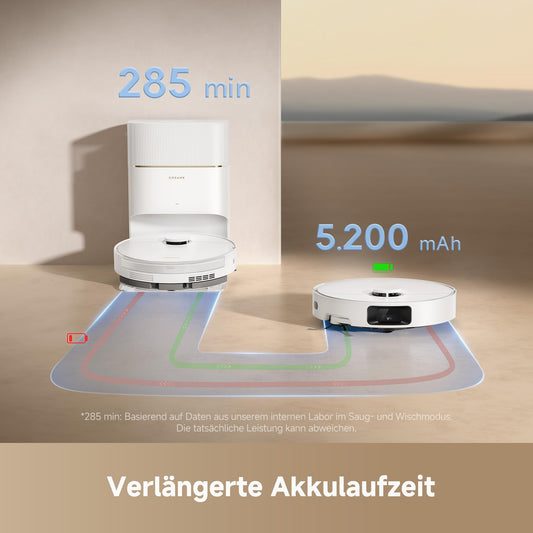 Dreame Dreame D20 Pro Plus Saugroboter mit Wischfunktion, 13.000 Pa