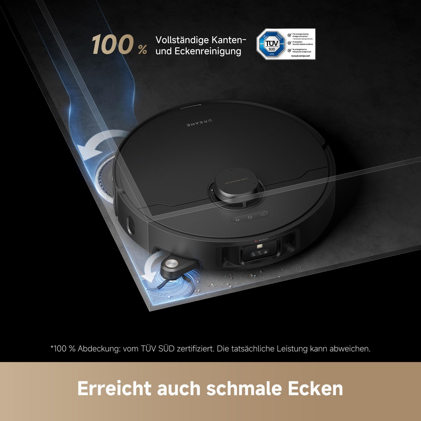 Dreame Dreame L40s Pro Ultra Saugroboter mit Wischfunktion, 19.000 Pa