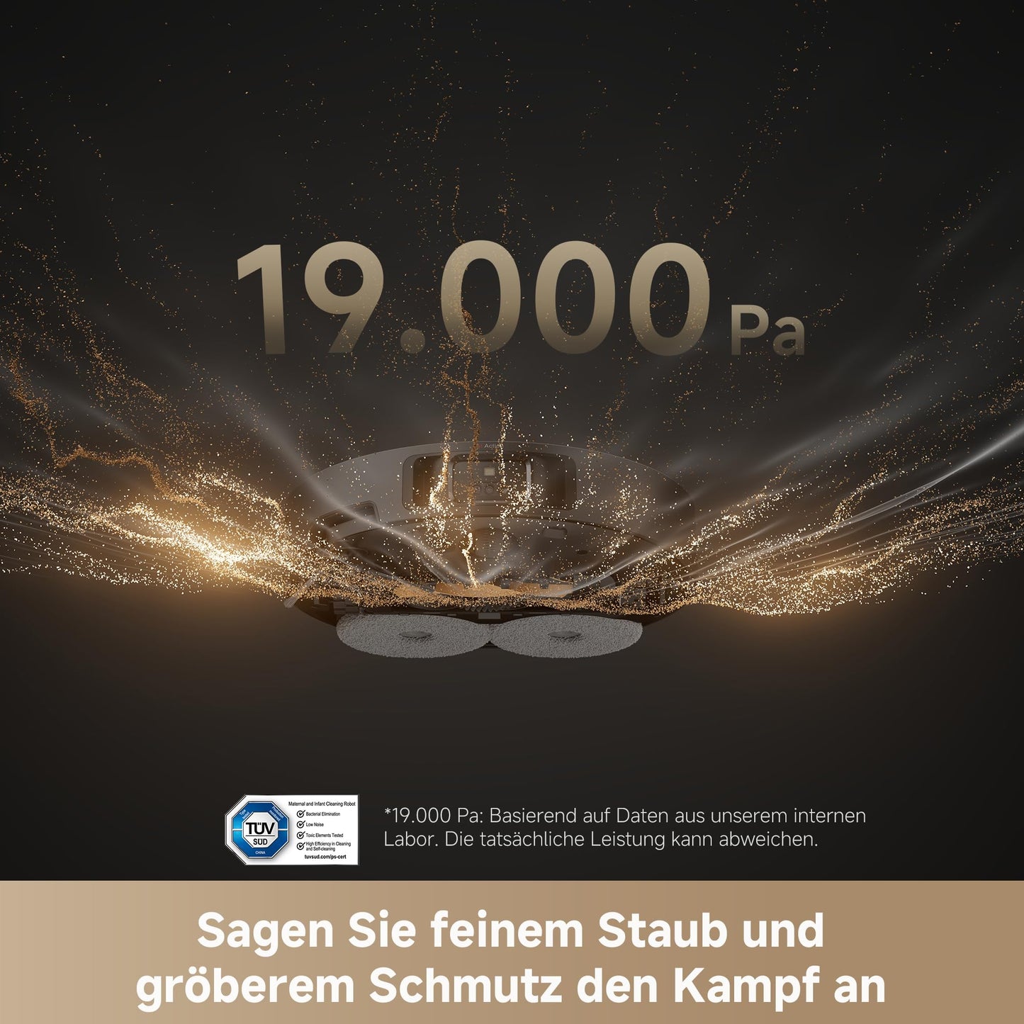 Dreame Dreame L40s Pro Ultra Saugroboter mit Wischfunktion, 19.000 Pa
